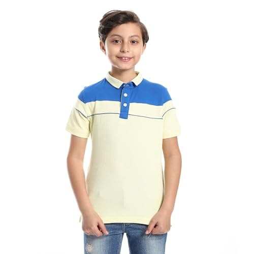 CAESAR Boys Boys Collared Neck Polo Shirt Boys Collared Neck Polo Shirt