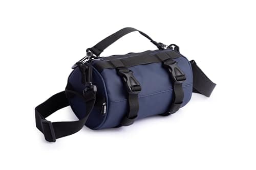Ar Cylinder by Arij Bags | Sling Crossbody Bag (23 x 13 cm) (Navy) | Water-resistant Waist pack