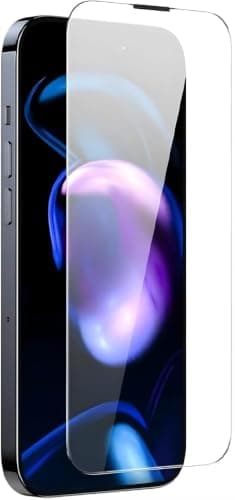 2.5D Clear Tempered Glass Screen Protector with Anti-Dust Filter Max – HD Transparency – No Black Frame – Supports Fingerprint Unlock Compatible With IPhone 12 Pro Max