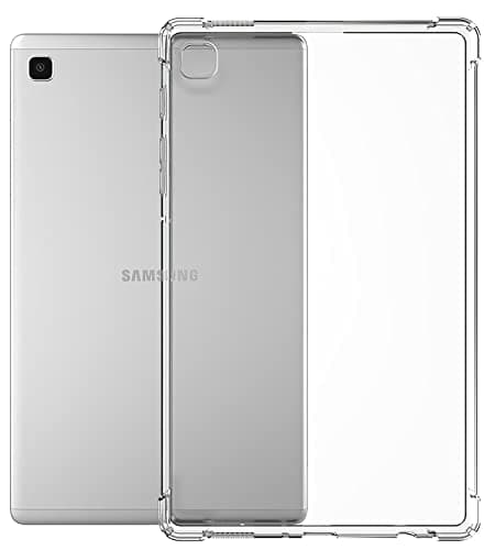 Al-HuTrusHi Case Cover Compatible with Samsung Galaxy Tab S6 Lite 10.4 Inch[2022][SM-P613, SM-P619] [2020] [SM-P610N, SM-P615, SM-P610] Case Corner Cover with Soft Silicone - Transparent… Portable electronic device cover