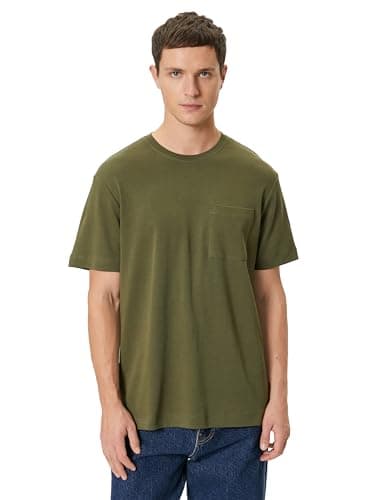 KOTON Mens TSHIRT SS BSC JERSEY (pack of 1) Shirt