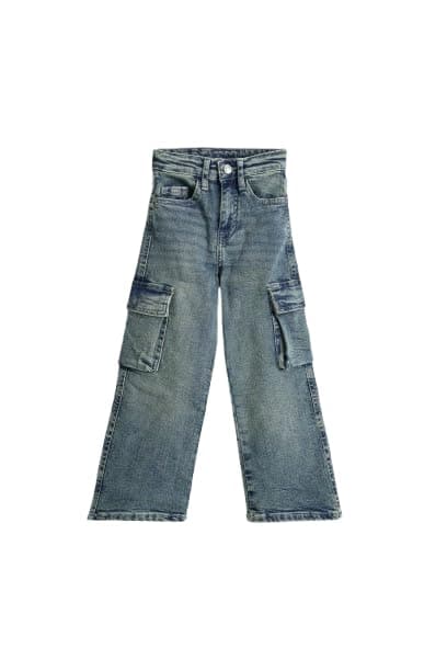 Junior Girls White Flare Pant, WHITE, 08
