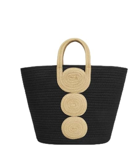 Woven it rope bag, handmade natural bag, for shopping, summer and daily use Handbag