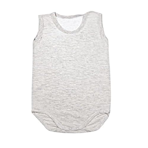 Papillon Unisex Sleeveless Bodysuit Underwear Cotton Base Layer (pack of 1) Leotard