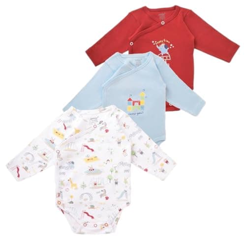 junior Unisex Long Sleeves Printed Kimono - 6305 Baby & Toddler Underwear Set (pack of 3) Leotard