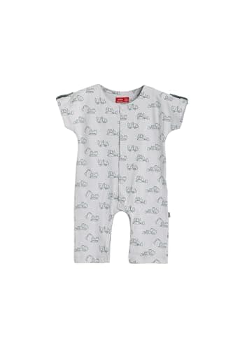 Junior Romper For Baby Boys, Grey, 03 One piece outfit