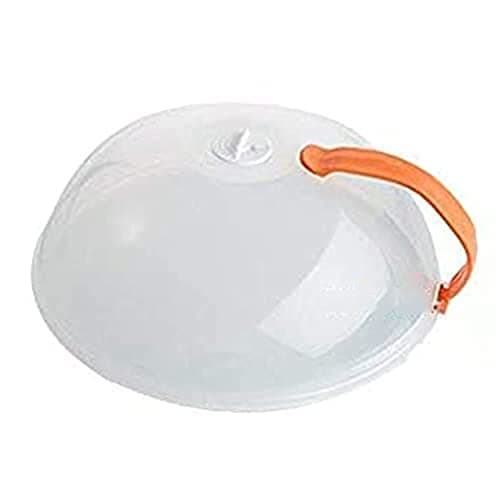 BPA-Free Microwave Food Cover - Orange Hand Serveware