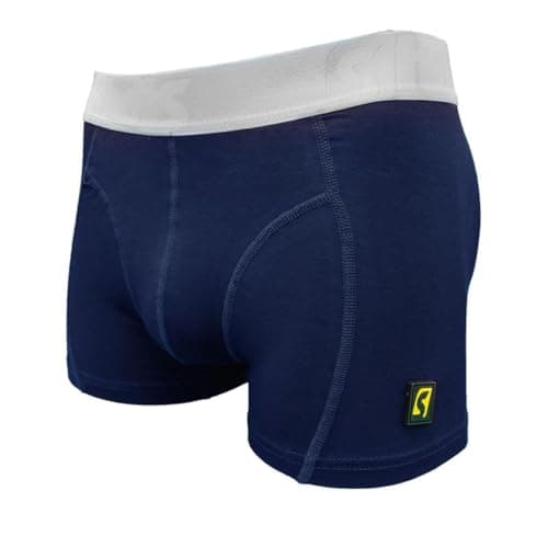 Shots Mens Pack Of 2 Solid Color Cotton Boxer Underwear Underpants