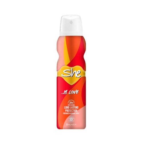 She Is Love Deodorant Spray 150Ml Body deodorant