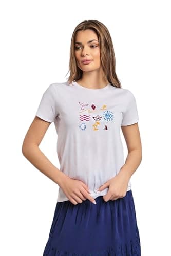 Premoda Women Fancy Regular Fit T-Shirt With Short Sleeves PRWxx004596 Modern