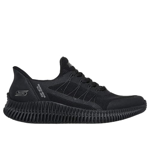 Skechers mens BOBS GEO LITE - FIXED EDGE Sneaker Shoes