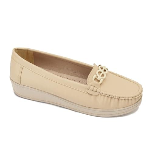 grinta womens N10TRL171-Beige Loafer