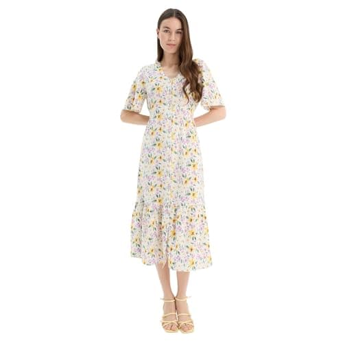 DeFacto womens E4383AX Short Sleeve Woven Dress