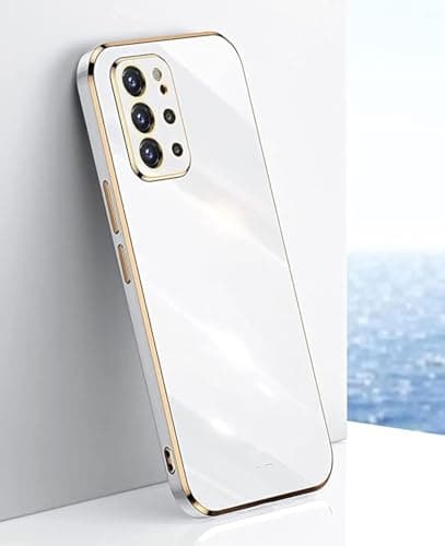 Compatible with Reno 5/5G Case Silicone, Shockproof Accessories Reno 5/5G Phone Case Slim Protective Case Cover (white) Cellular phone case