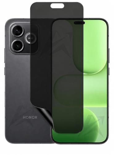 ARROWS Privacy Screen Protector for Honor 600 Lite, Flexible Hydrogel Film (Not Glass), Anti-Spy, Case Friendly, Easy Installation, Does Not Support Fingerprint Unlock
