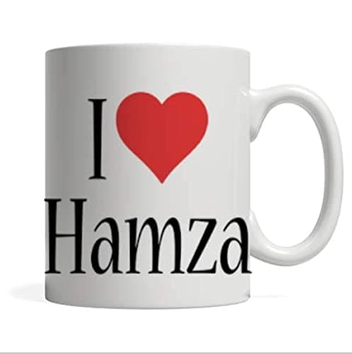 pH I Love Hamza - Ceramic Mug Drinking cup