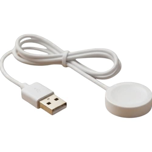 Magnetic Wireless Charger For HW22, HW57 PRO, HW67 PLUS, T800 Ultra, T900 Ultra, S8 Ultra, S8 MAX, MB S8 PRO ULTRA, HK8 Pro max, HK9 Pro T10 Ultra White, USB-A Interface, 40CM Cable, Fast Charging Charging adapter