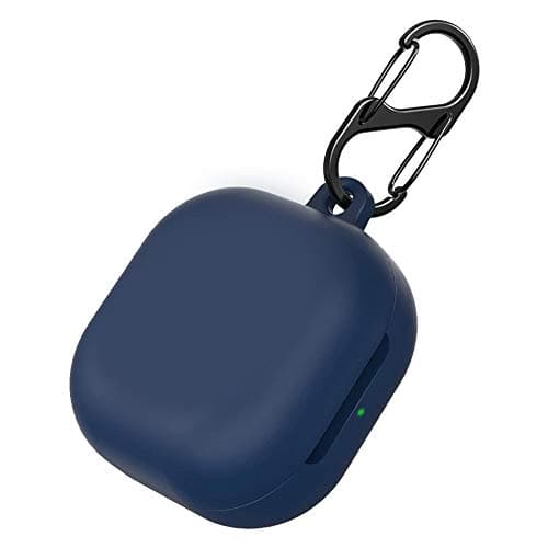 MARGOUN Samsung Galaxy Buds 2 Pro/2/FE/Pro/Live Case (2022/2021/2023) With Carabiner - Dark Blue Portable electronic device cover