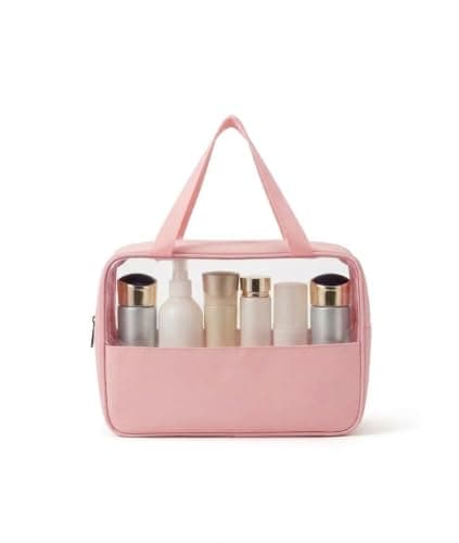 Makeup Bag Waxed Leather Design Multi Use Travel Club Trip Bag