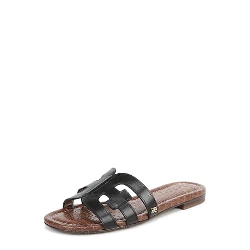 Sam Edelman Women's Bay Slide Sandal Black 7 5, 38.5 EU