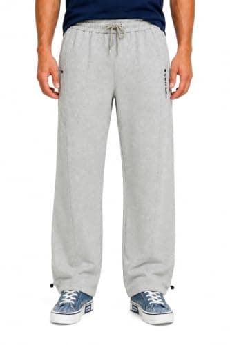 Men’s Casual Wide Leg Jogger Pants – Adjustable Drawstring | Men’s Casual Wide Leg Jogger Pants – Adjustable Drawstring
