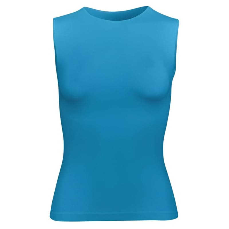 Silvy Womens Bianca Top Sleeveless Round Neck Base Layer Top (pack of 1) Shirt