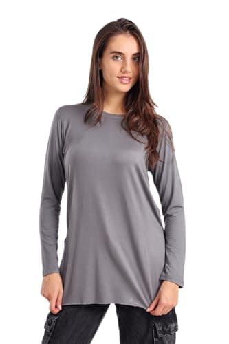 CARINA Womens Relaxed Crew Neck T-Shirt Classic