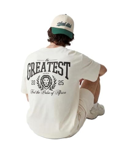 LC WAIKIKI Crew Neck Printed Loose Fit Men's T-Shirt