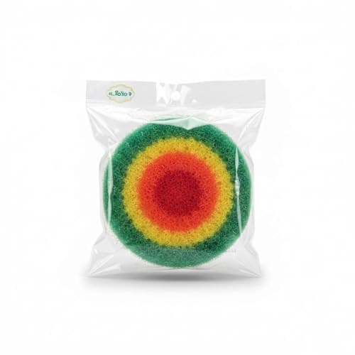 Strawberry Kitchen Sponge, Non-Scratch Scrubber for Pots and Glassware