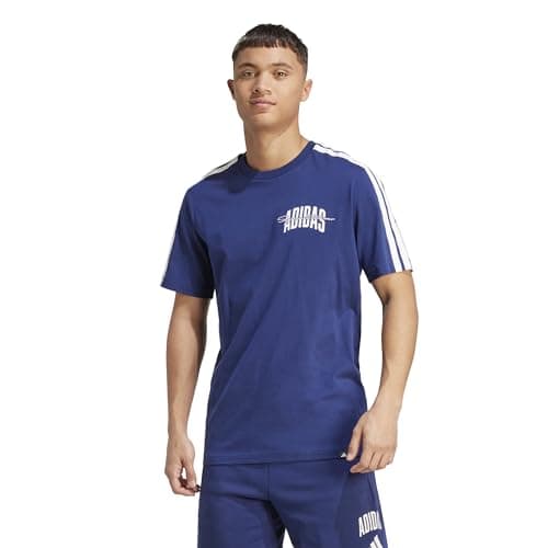 adidas Men M COLLEG T SHORT SLEEVE GRAPHIC TEE Shirt