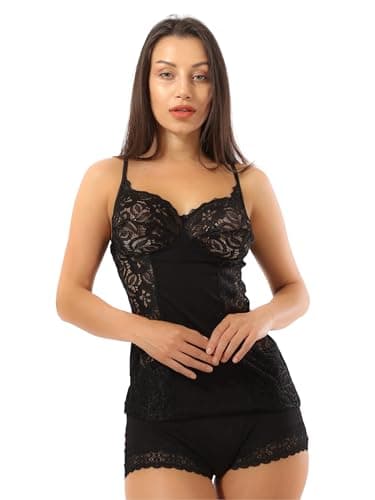 Eve Chantelle Womens Chantelle Dentelle Tank Top Body Leotard
