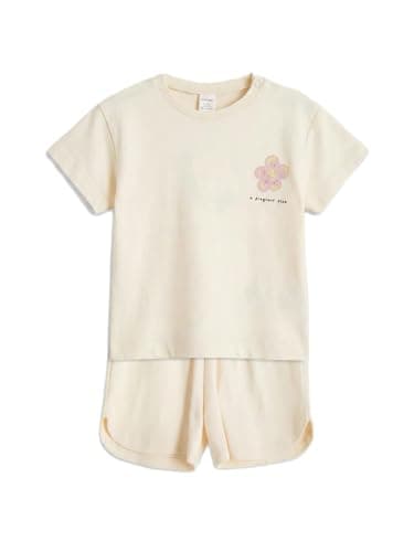 LC WAIKIKI Flower Printed Baby Girls' Set