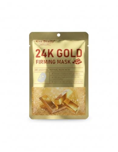 Kiss Beauty Skin Clinic Face Mask - 1 Piece (30 ml, Gold - Firming)