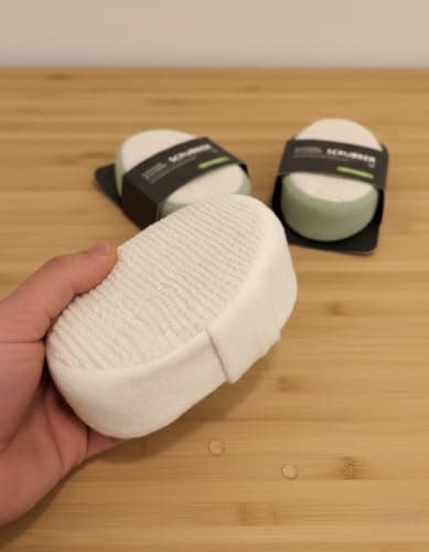 Generic Padded Bath Loofah, Soft and Gentle Exfoliating Body Scrubber for Daily Shower Use available in multiple colours. Bathing sponge