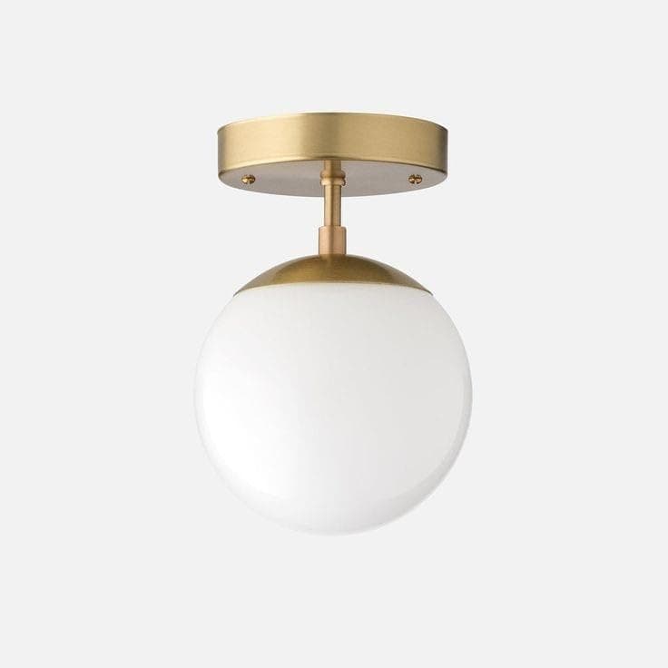 Generic Pendant Light 1 Bulb Without Bulbs 20 * 15 * 20cm Gold