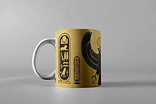 Generic Ancient Egyptian Ceramic Mug, 8 oz Drinking cup