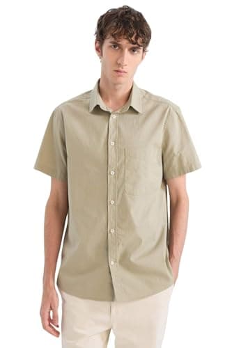 DeFacto Mens D7551AX Modern Shirt