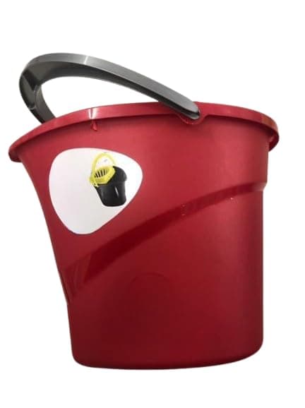 Quick Floor Cleaning and Mopping Kit with Sturdy Metal Handle | Streamlined Drying Bucket
