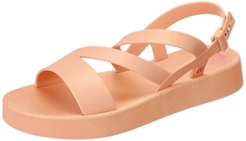 Zaxy womens ZAXY URBAN SAND PLAT AD SANDAL Flip-Flop
