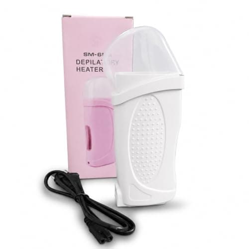 Electric Hair Removal Roll Warmer with Connected Power Cord, Portable Wax Heater for Home Use, Suitable for Standard Wax Rolls, Fast Heating and Easy to Use Hair removal agent