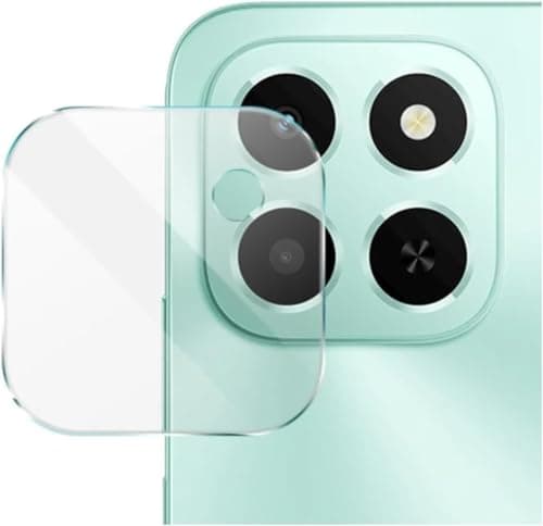 ARROWS Tempered Glass Camera Lens Protector for Honor X6C, Ultra Clear HD Camera Lens Cover, 9H Hardness Anti-Scratch, Full Coverage Camera Protection, Easy Installation - Black Screen protector
