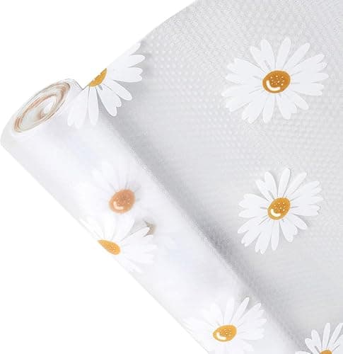 Anti-Oil and Moisture Silicone Drawer Liner 45x5 cm Washable Kitchen and Refrigerator Mat with Fruit and Vegetable Patterns Durable and Easy to Clean Furniture liner
