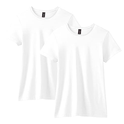 Gildan womens Gildan Women's Softstyle Cotton T-shirt, Style G64000l, 2-pack T-Shirt (pack of 2)