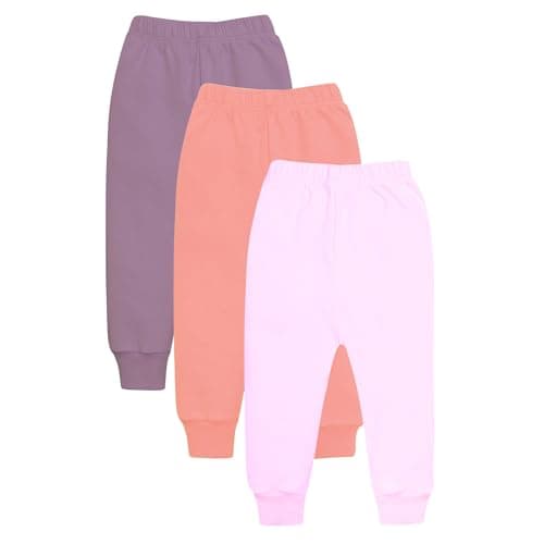 Funny Bunny Pack of 3 Plain Colors Cotton Pants Underwear for Baby