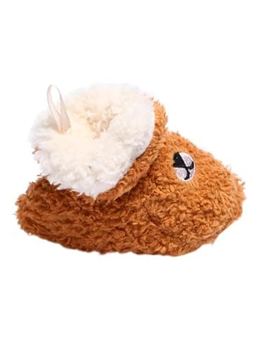 LC WAIKIKI Baby Boy Bear Figure Plush Baby Boys' Home Boot Slipper