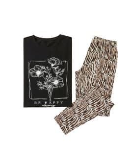 Womens Pajama | Suitable for Everyday and Leisure | Practical Home Wear Sleep Lounge 5021 F