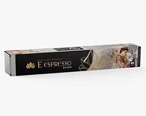 E espresso capsules Silver Intensity 09 Coffee