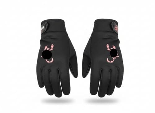 Anti Slip Cycling Gloves for Men Women, Windproof Cycling Gloves for Cycling Hiking Climbing Outdoor Activities (One Size) - Touchscreen