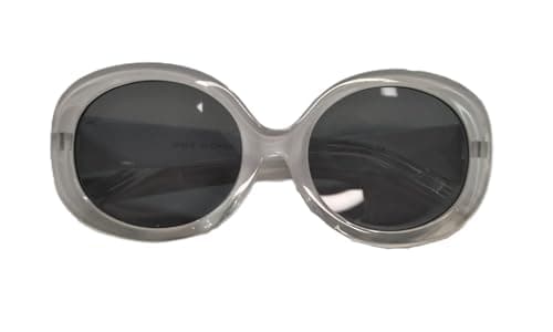 Oversized Sunglasses with Huge Big Round For Kids - White