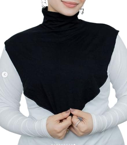 Mizah Cotton Hijab Pieces - Full Neck and Chest Cover Comfortable Fashion Design for Girls and Women Apparel